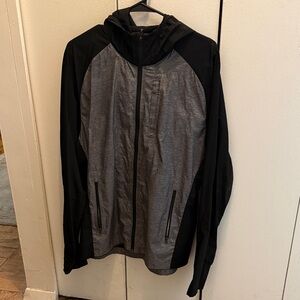 lululemon athletica Gray and Black Windbreaker